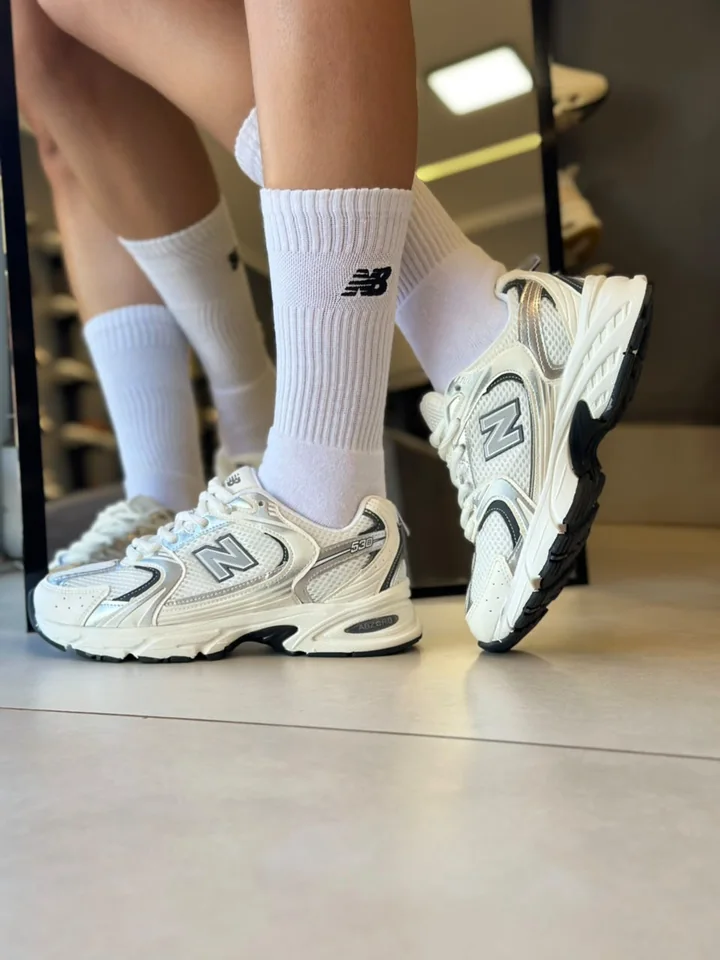 New Balance 530 Branco Cinza