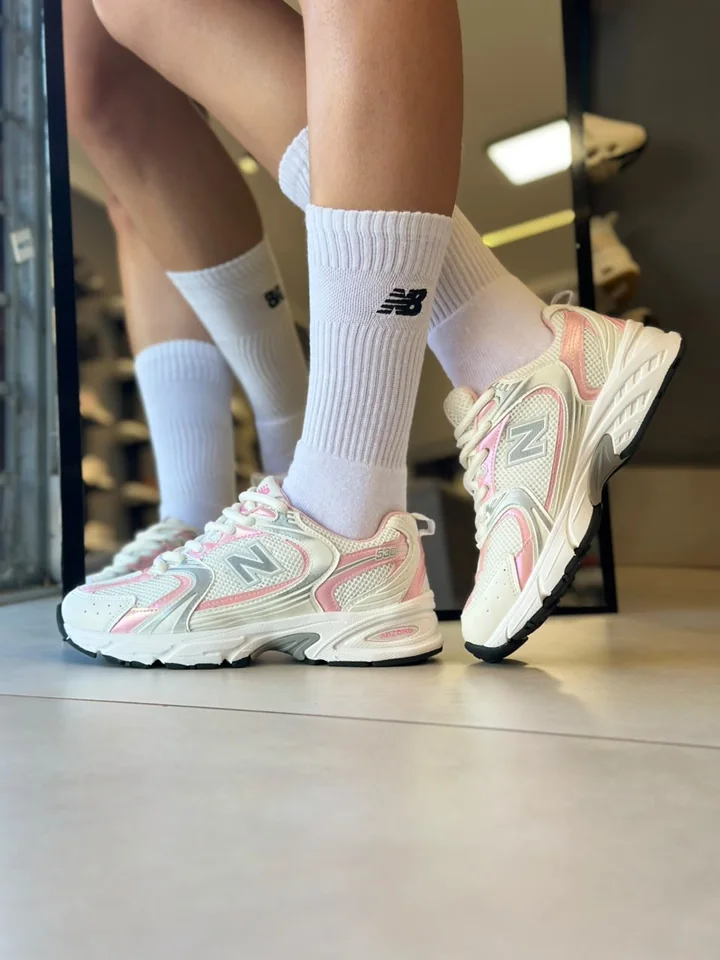 New Balance 530 Branco Rosa
