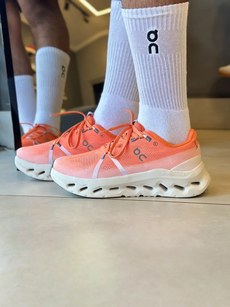 On Cloud CloudTec Phase Branco Laranja
