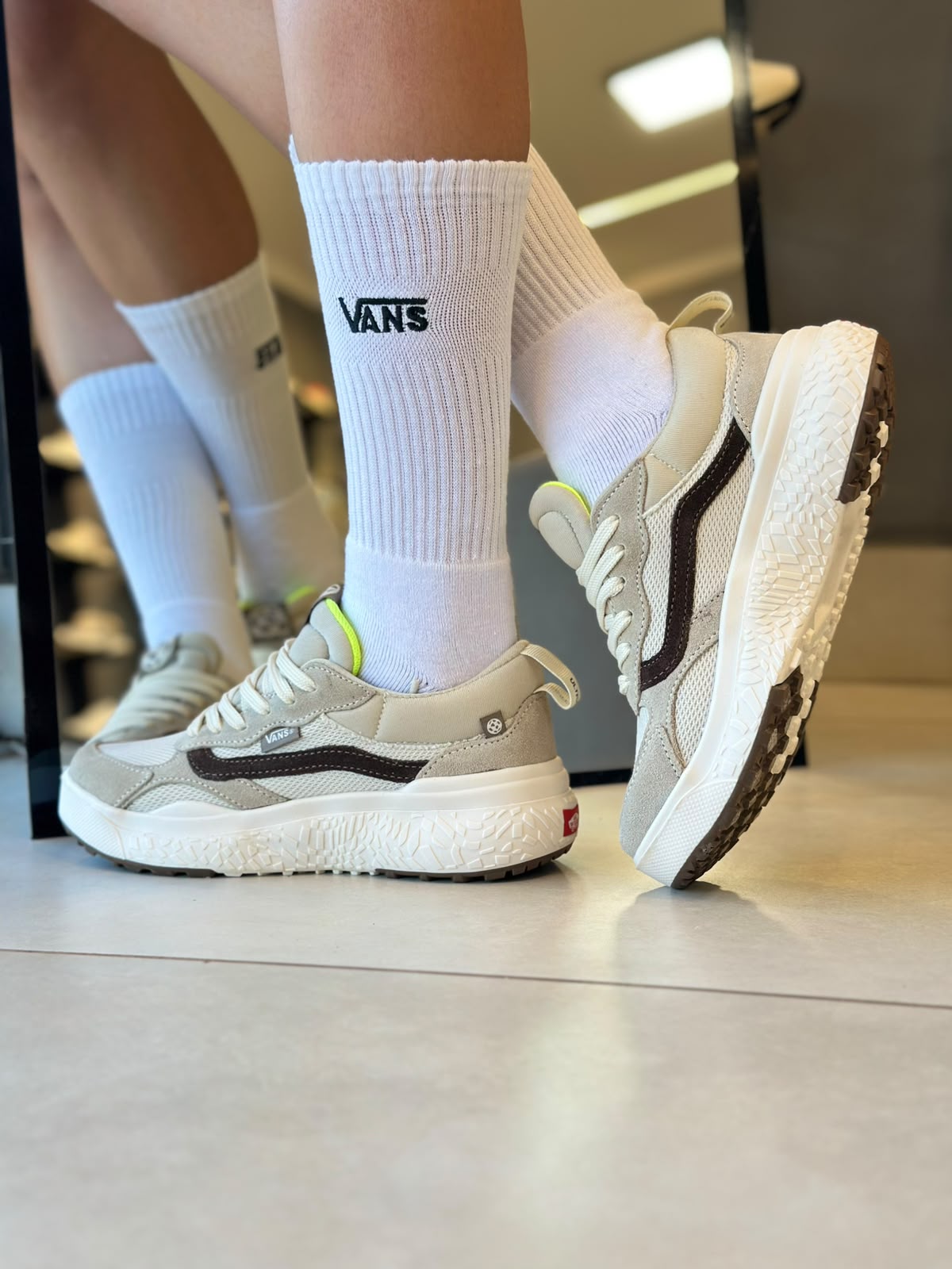 Vans Cush VR3 Bege Marrom