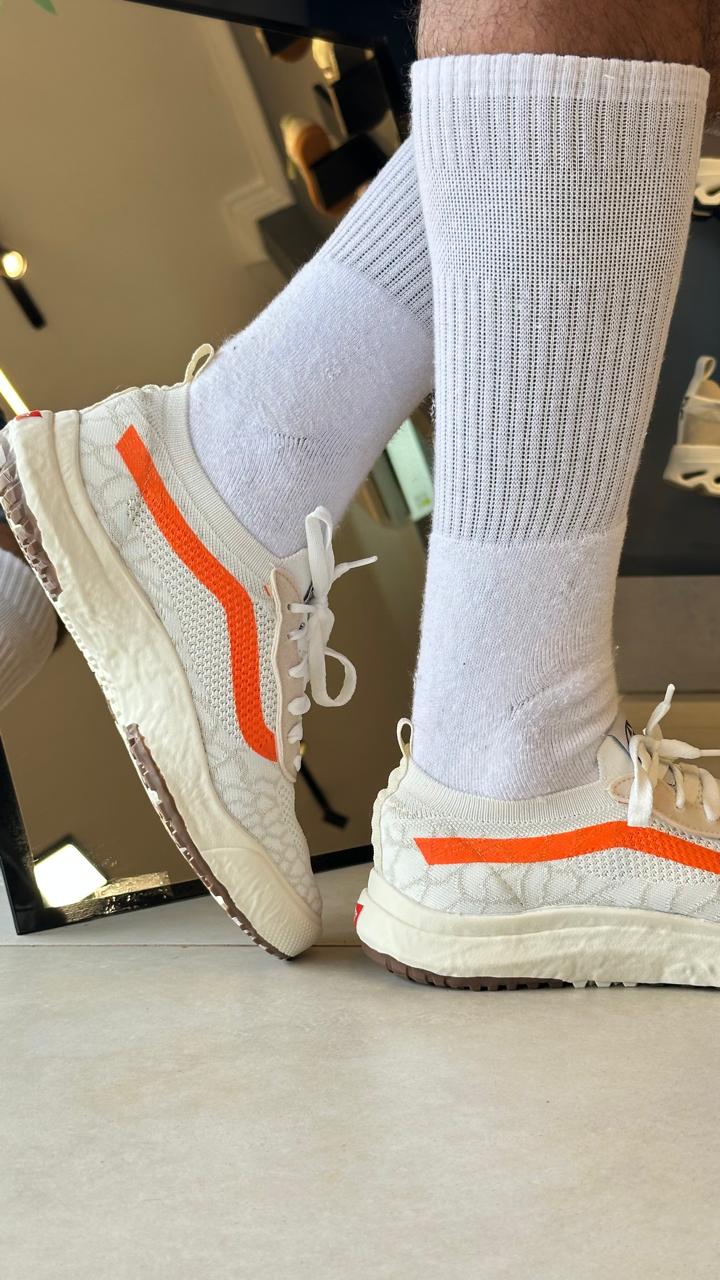 Vans VR3 Branco Laranja